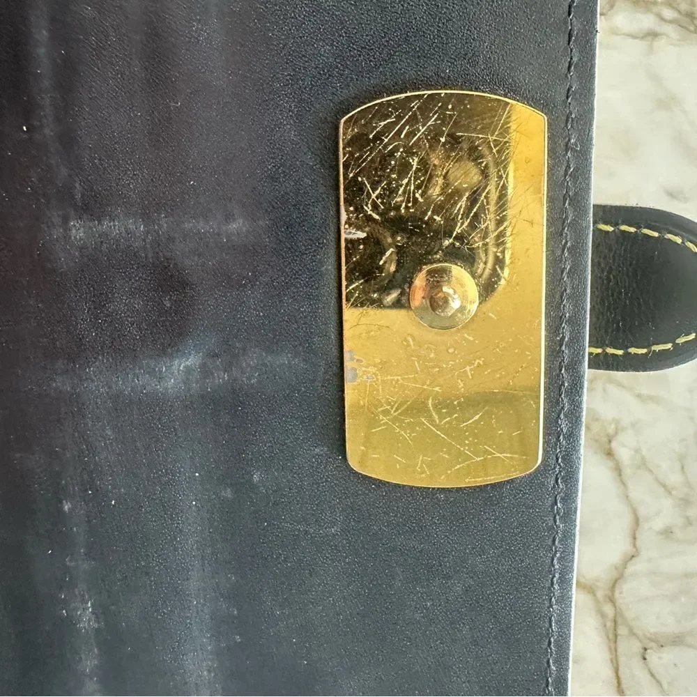 Louis Vuitton Suhali Le Favori Black Leather Wallet